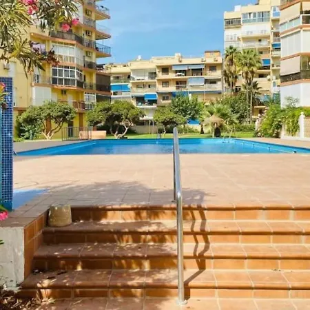 Lejlighed Playamar Estudio 2 Huesped 40m Playa Parking Wi-fi *