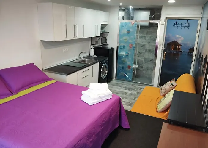 Playamar Estudio 2 Huesped 40m Playa Parking Wi-fi Apartment Torremolinos